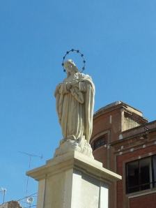Inmaculada Concepción realizada por el escultor Manuel Ardil Robles. Fuente: cartagenaenlaactualidad.com